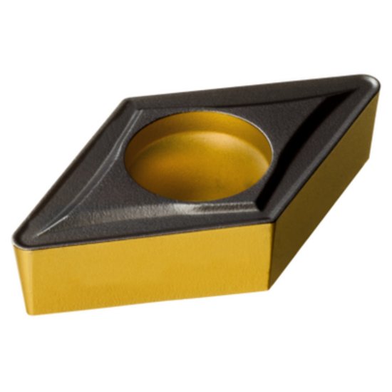 Picture of DCMT 3(2.5)3-UR 4315 Sandvik DCMT11T312-UR 4315 55.0° Positive Carbide 0.0470 1.19mm Radius Roughing, Medium