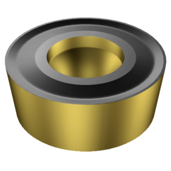 Picture of RCMT 43 4315 Sandvik RCMT 1204004315 Round Positive Carbide 0.2500 6.35mm Radius Medium, Semi Finishing