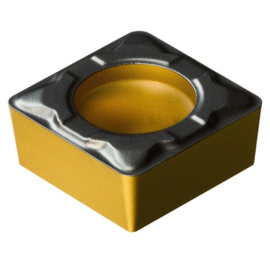 Picture of SCMT 3(2.5)1-PF 4315 Sandvik SCMT 09T304-PF 4315 Square Positive Carbide 0.0160 0.41mm Radius Finishing, Semi Finishing