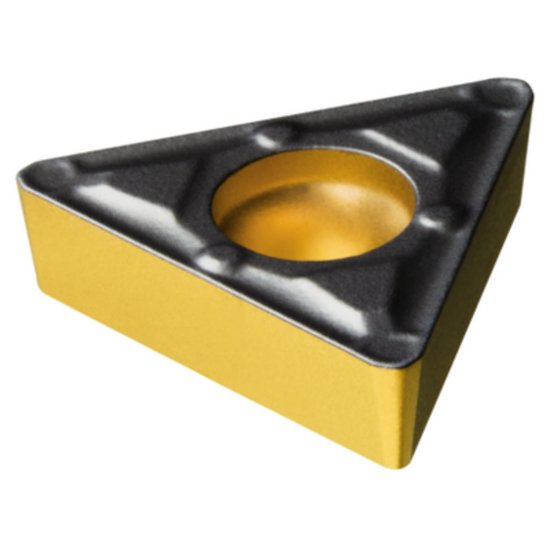 Picture of TCMX 221-WF 4315 Sandvik TCMX 110304-WF 4315 Triangle Positive Carbide 0.0160 0.41mm Radius Finishing, Semi Finishing