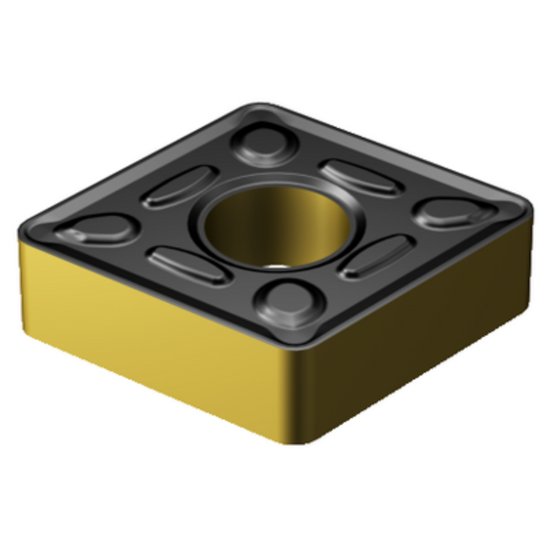 Picture of CNMG 644-HM 4315 Sandvik CNMG190616 HM 4315 80.0° Negative Carbide 0.0620 1.57mm Radius Medium, Semi Finishing