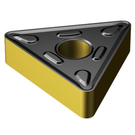 Picture of TNMG 666-HM 4315 Sandvik TNMG 330924-HM 4315 Triangle Negative Carbide 0.0940 2.39mm Radius Roughing, Semi Finishing