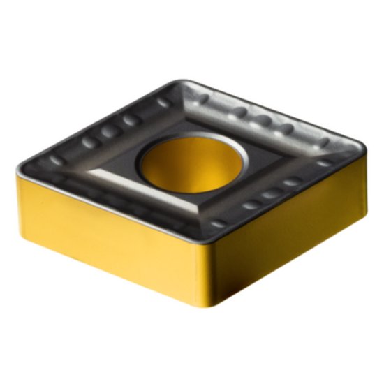 Picture of CNMM 644-HR 4315 Sandvik CNMM190616 HR 4315 80.0° Negative Carbide 0.0620 1.57mm Radius Roughing, Medium