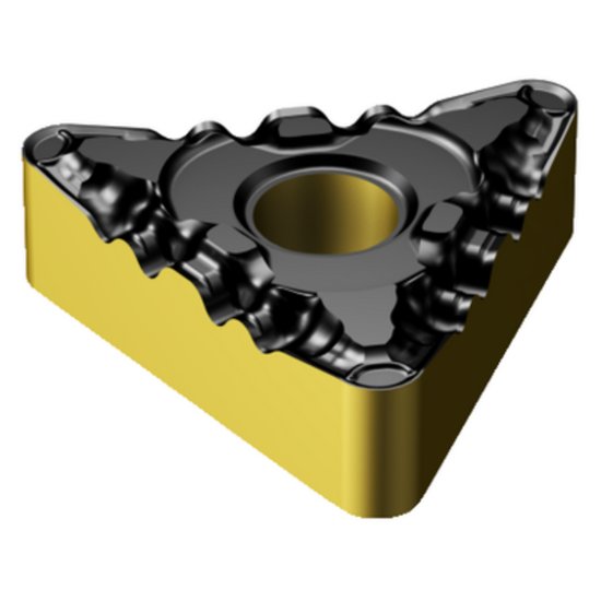 Picture of TNMG 433-PF 4315 Sandvik TNMG 220412-PF 4315 Triangle Negative Carbide 0.0470 1.19mm Radius Finishing, Semi Finishing