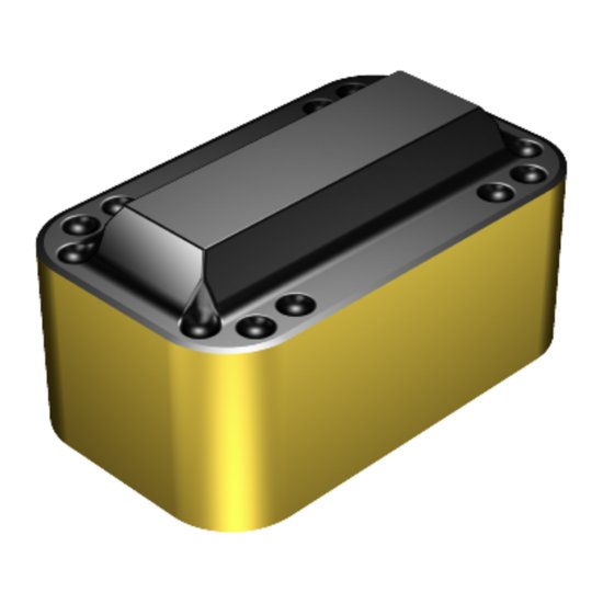 Picture of LNUX 32 12 48-PR 4215 Sandvik LNUX 32 12 48-PR 4215 Rectagonal Negative Carbide 0.1870 4.75mm Radius Roughing, Semi Finishing Bar Peeler