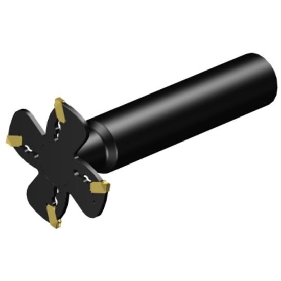 Picture of Sandvik AQD-G-063O25-M, CoroMill QD Indexable Grooving and Parting Off Cutter, 2.48" Cutting Diameter