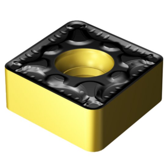 Picture of CNMU 443-PM 4325 Sandvik CNMU120612 PM 4325 80.0° Negative Carbide 0.0470 1.19mm Radius Roughing, Semi Finishing