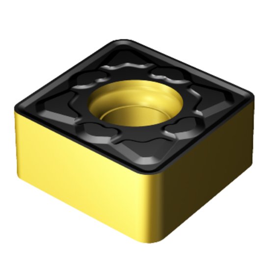 Picture of CNMU 443-KM 3210 Sandvik CNMU120612 KM 3210 80.0° Negative Carbide 0.0470 1.19mm Radius Roughing, Semi Finishing