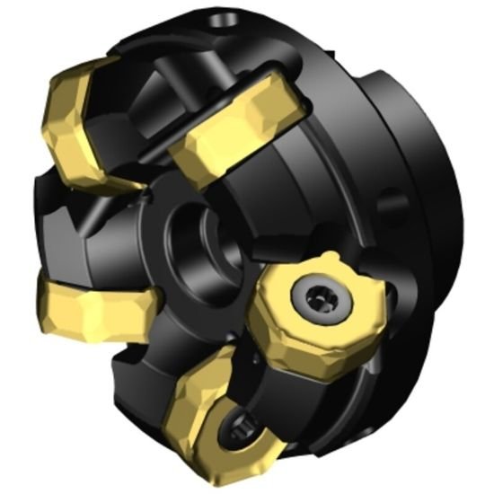 Show details for Sandvik 745-063Q22-21M Face Mill Great For Heavy Roughing Utalizing 14 Corner Insert For Cost Effective Roughing. 42.0°, Face Mill Picture of Sandvik 745-063Q22-21M Face Mill Great For Heavy Roughing Utalizing 14 Corner Insert For Cost Effective Roughing. 42.0°, Face Mill