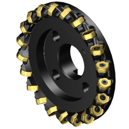 Picture of Sandvik 745-200Q60-21H Face Mill Great For Heavy Roughing Utalizing 14 Corner Insert For Cost Effective Roughing. 42.0°, Face Mill