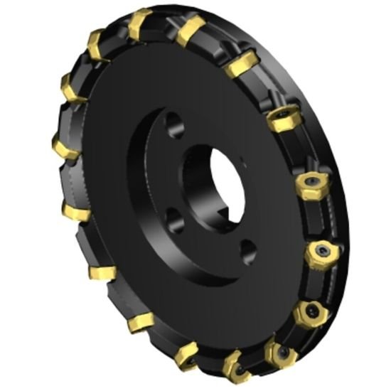 Picture of Sandvik 745-250Q60-21M Face Mill Great For Heavy Roughing Utalizing 14 Corner Insert For Cost Effective Roughing. 42.0°, Face Mill