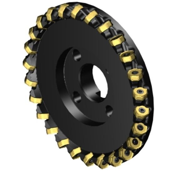 Picture of Sandvik 745-250Q60-21H Face Mill Great For Heavy Roughing Utalizing 14 Corner Insert For Cost Effective Roughing. 42.0°, Face Mill