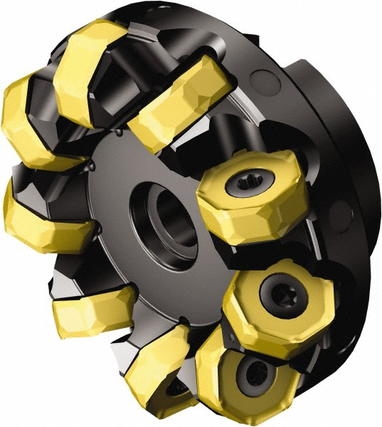 Picture of Sandvik A745-102R38-21M Face Mill Great For Heavy Roughing Utalizing 14 Corner Insert For Cost Effective Roughing. 42.0°, Face Mill