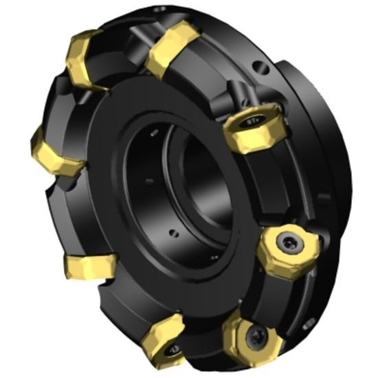 Picture of Sandvik A745-127R38-21M Face Mill Great For Heavy Roughing Utalizing 14 Corner Insert For Cost Effective Roughing. 42.0°, Face Mill