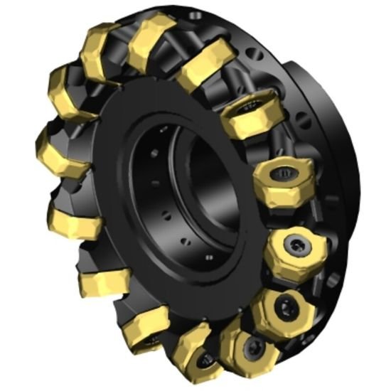 Picture of Sandvik A745-127R38-21H Face Mill Great For Heavy Roughing Utalizing 14 Corner Insert For Cost Effective Roughing. 42.0°, Face Mill