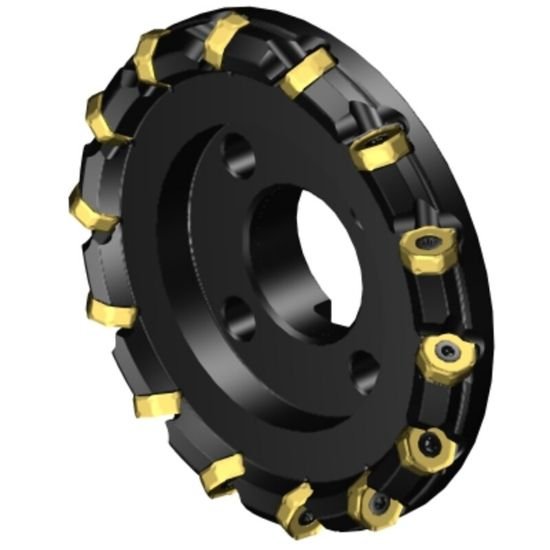 Picture of Sandvik A745-203R63-21M Face Mill Great For Heavy Roughing Utalizing 14 Corner Insert For Cost Effective Roughing. 42.0°, Face Mill