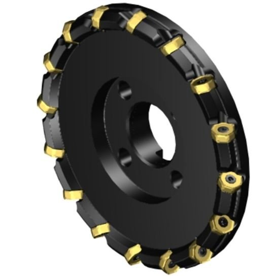 Picture of Sandvik A745-254R63-21M Face Mill Great For Heavy Roughing Utalizing 14 Corner Insert For Cost Effective Roughing. 42.0°, Face Mill