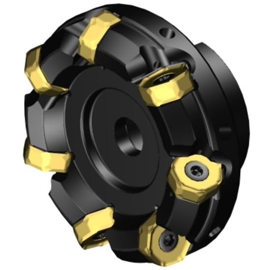 Picture of Sandvik A745-100J31-21M Face Mill Great For Heavy Roughing Utalizing 14 Corner Insert For Cost Effective Roughing. 42.0°, Face Mill