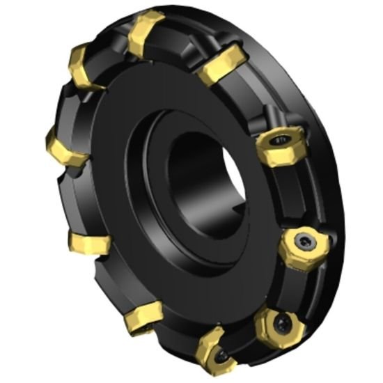 Picture of Sandvik A745-160J51-21M Face Mill Great For Heavy Roughing Utalizing 14 Corner Insert For Cost Effective Roughing. 42.0°, Face Mill