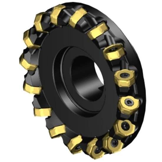 Picture of Sandvik A745-160J51-21H Face Mill Great For Heavy Roughing Utalizing 14 Corner Insert For Cost Effective Roughing. 42.0°, Face Mill