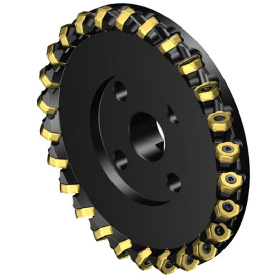Picture of Sandvik A745-250J47-21H Face Mill Great For Heavy Roughing Utalizing 14 Corner Insert For Cost Effective Roughing. 42.0°, Face Mill