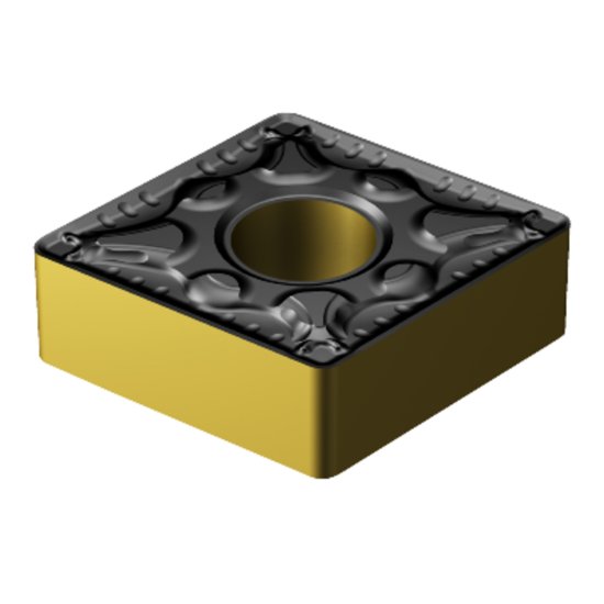 Picture of CNMG 543-PM 4305 Sandvik CNMG160612 PM 4305 80.0° Negative Carbide 0.0470 1.19mm Radius Medium, Semi Finishing