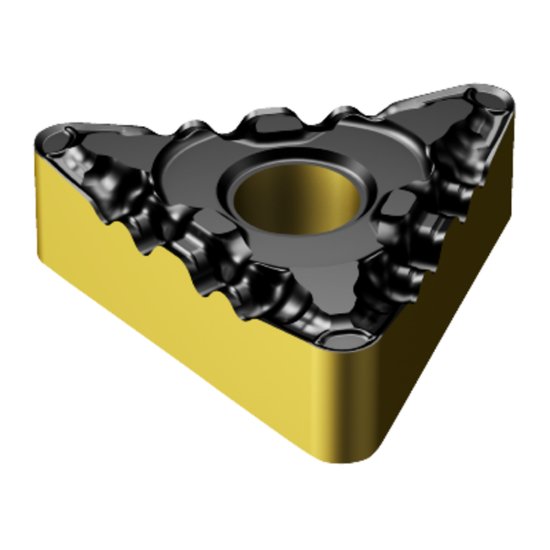 Picture of TNMG 332-PF 4305 Sandvik TNMG 160408-PF 4305 Triangle Negative Carbide 0.0310 0.79mm Radius Finishing, Semi Finishing