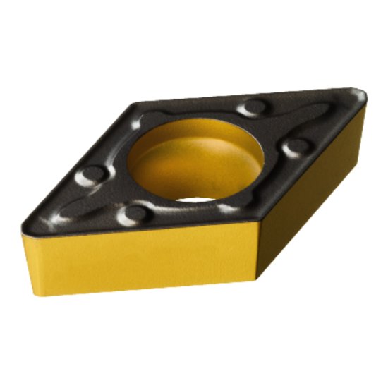 Picture of DCMX 3(2.5)2-WM 4305 Sandvik DCMX11T308-WM 4305 55.0° Positive Carbide 0.0310 0.79mm Radius Medium, Semi Finishing