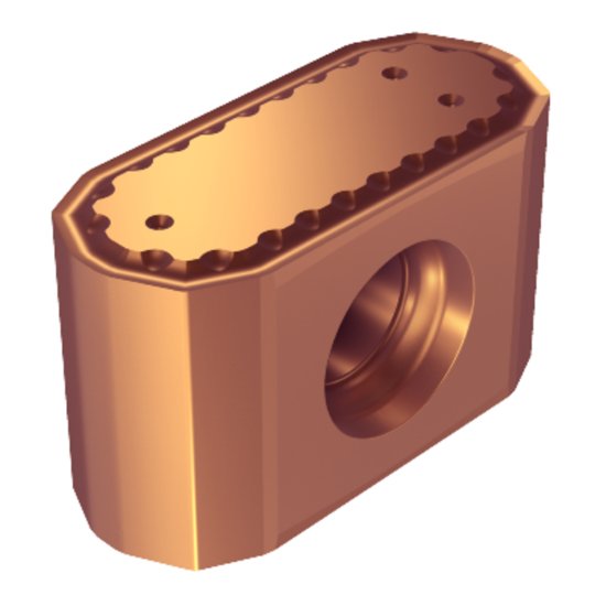 Picture of Sandvik 425N-1707E-KLW12 1020 CoroMill® 425, Carbide Insert for Milling, TiAlN Coating Insert