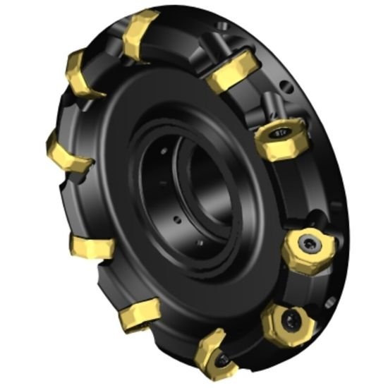 Picture of Sandvik A745-152R38-21MD Face Mill Great For Heavy Roughing Utalizing 14 Corner Insert For Cost Effective Roughing. 42.0°, Face Mill