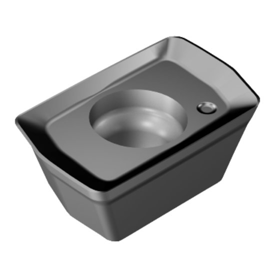 Picture of Sandvik 390R-070204E-mm S30T CoroMill® 390, Carbide Insert for Milling, TiAlN2 Coating Insert