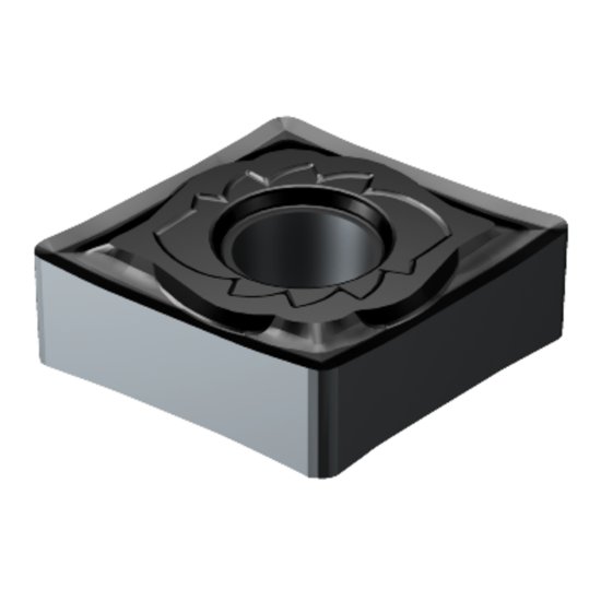 Picture of CNGG 43(.50)-SGF 1105 Sandvik CNGG120402 SGF 1105 80.0° Negative Carbide 0.0080 0.20mm Radius Medium, Semi Finishing