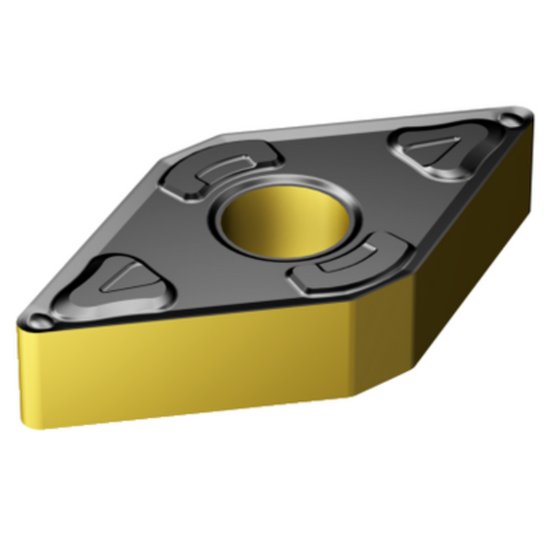 Picture of DNMG 431-XF 4315 Sandvik DNMG150404 XF 4315 55.0° Negative Carbide 0.0160 0.41mm Radius Medium, Semi Finishing