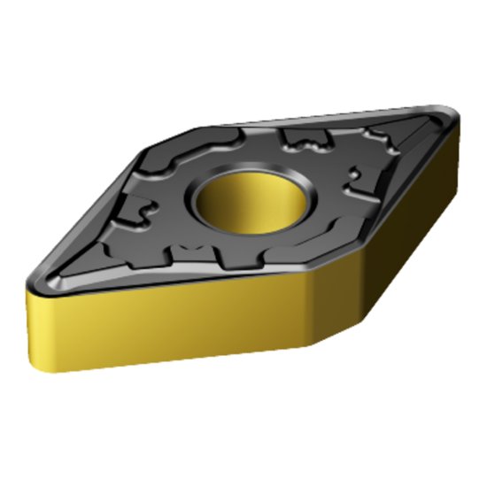 Picture of DNMG 431-KF 3210 Sandvik DNMG150404 KF 3210 55.0° Negative Carbide 0.0160 0.41mm Radius Medium, Semi Finishing