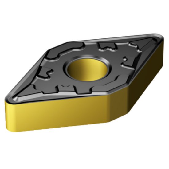 Picture of DNMG 443-KF 3210 Sandvik DNMG150612 KF 3210 55.0° Negative Carbide 0.0470 1.19mm Radius Finishing, Semi Finishing