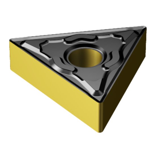 Picture of TNMG 331-KF 3210 Sandvik TNMG 160404-KF 3210 Triangle Negative Carbide 0.0160 0.41mm Radius Finishing, Semi Finishing