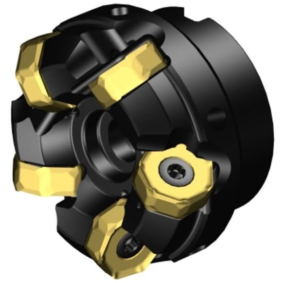 Picture of Sandvik A745-063R25-21M Face Mill Great For Heavy Roughing Utalizing 14 Corner Insert For Cost Effective Roughing. 42.0°, Face Mill
