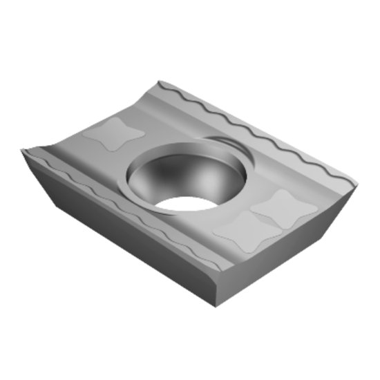 Picture of Sandvik LDHT 19 04 00-PL 1130 T-Max®, Carbide Long Edge Insert for Milling, AlTiCrN Coating Insert
