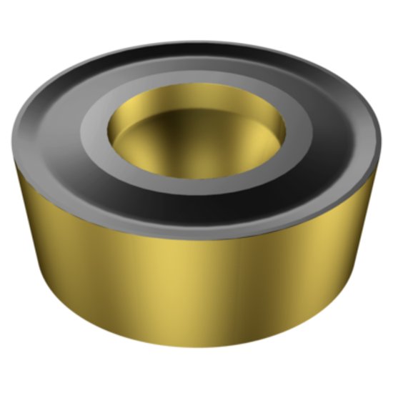 Picture of RCMT 3(2.5) 4335 Sandvik RCMT 32.5 4335 Round Positive Carbide 0.1870 4.75mm Radius Medium, Semi Finishing