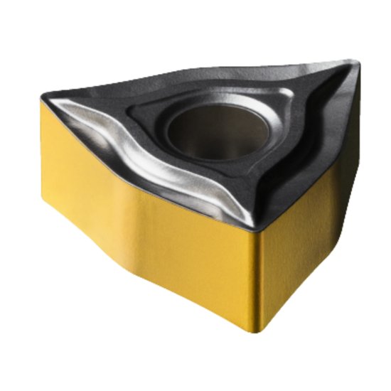 Picture of WNMG 432-MF 4335 Sandvik WNMG080408-MF 4335 Trigon Negative Carbide 0.0310 0.79mm Radius Finishing, Semi Finishing