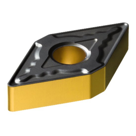 Picture of DNMG 444-MR 4335 Sandvik DNMG150616 MR 4335 55.0° Negative Carbide 0.0620 1.57mm Radius Roughing, Medium