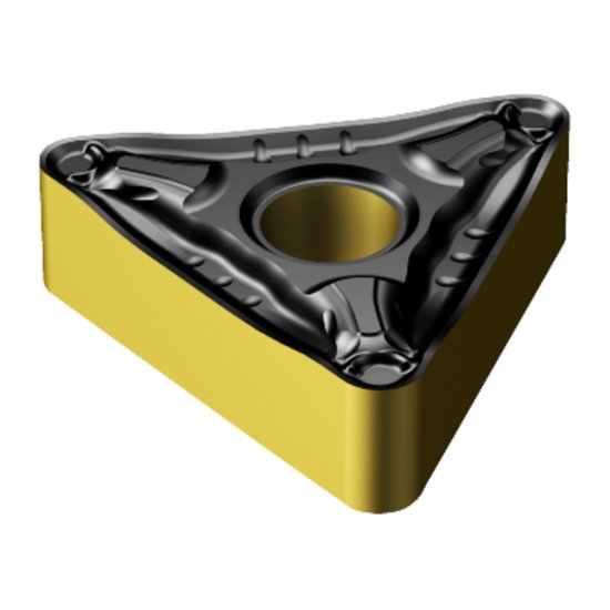 Picture of TNMG 432-PM 4335 Sandvik TNMG 220408-PM 4335 Triangle Negative Carbide 0.0310 0.79mm Radius Medium, Semi Finishing