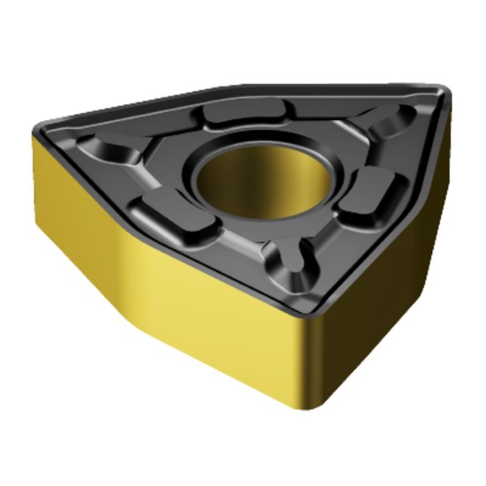 Picture of WNMG 432-PR 4335 Sandvik WNMG080408-PR 4335 Trigon Negative Carbide 0.0310 0.79mm Radius Roughing, Medium