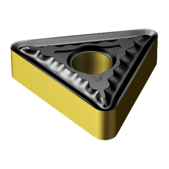 Picture of TNMG 331-QM 4335 Sandvik TNMG 160404-QM 4335 Triangle Negative Carbide 0.0160 0.41mm Radius Medium, Semi Finishing