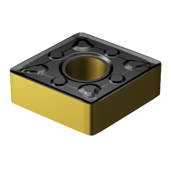 Picture of CNMG 432-WMX 4335 Sandvik CNMG120408 WMX 4335 80.0° Negative Carbide 0.0310 0.79mm Radius Medium, Semi Finishing