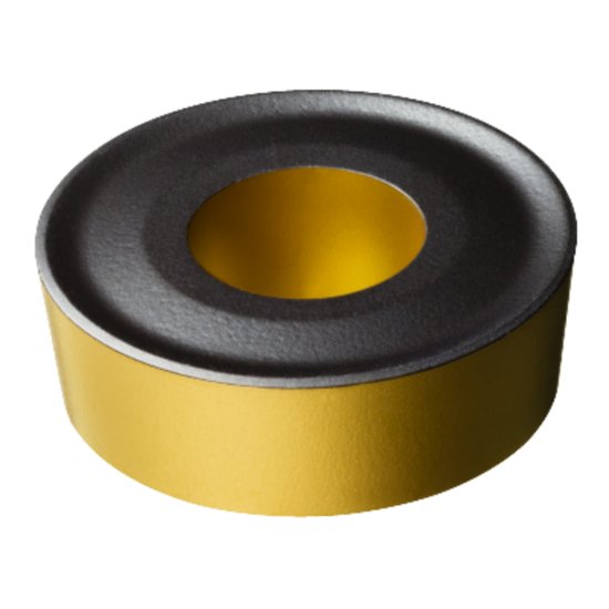 Picture of RCMX 12 04 00 4335 Sandvik RCMX 12 04 00 4335 Round Positive Carbide 0.2360 5.99mm Radius Medium, Semi Finishing