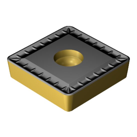 Picture of SCMT 38 09 32-XL 4335 Sandvik SCMT 38 09 32-XL 4335 Square Positive Carbide 0.1250 3.18mm Radius Finishing, Semi Finishing