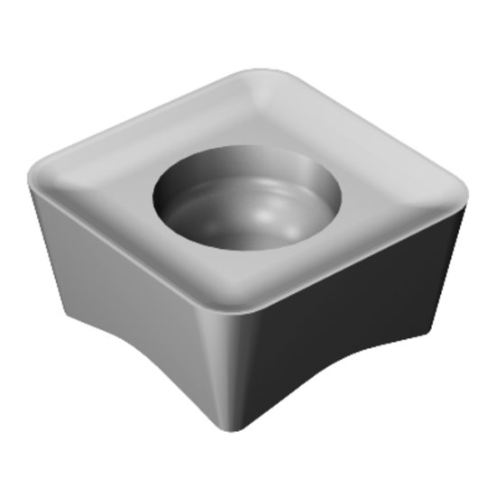 Picture of Sandvik 415N-07 03 10M-M30 1130 CoroMill 415, Carbide Insert for Milling, AlTiCrN Coating Insert