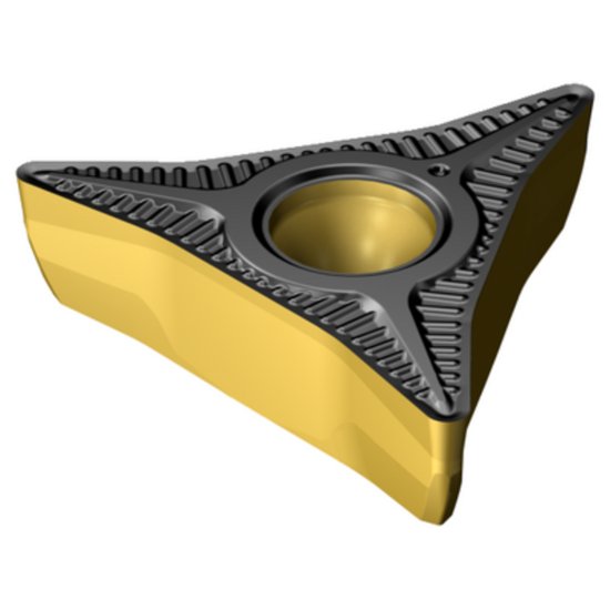 Picture of CP-A1108-L5 4325 Sandvik CP A1108 L5 4325 Triangle Positive Carbide 0.0310 0.79mm Radius Finishing, Semi Finishing