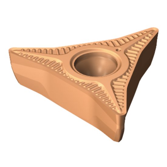 Picture of CP-A1108-L5 1115 Sandvik CP A1108 L5 1115 Triangle Positive Carbide 0.0310 0.79mm Radius Finishing, Semi Finishing